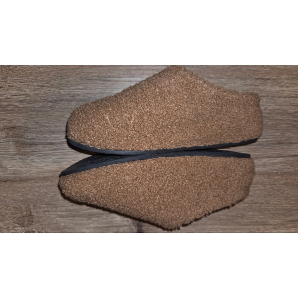 Bombas size 6 unday Slippers Fleece Camel Brown Slip On - Picture 4 of 7